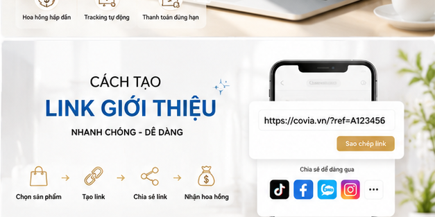CÁCH TẠO LINK GIỚI THIỆU AFFILIATE