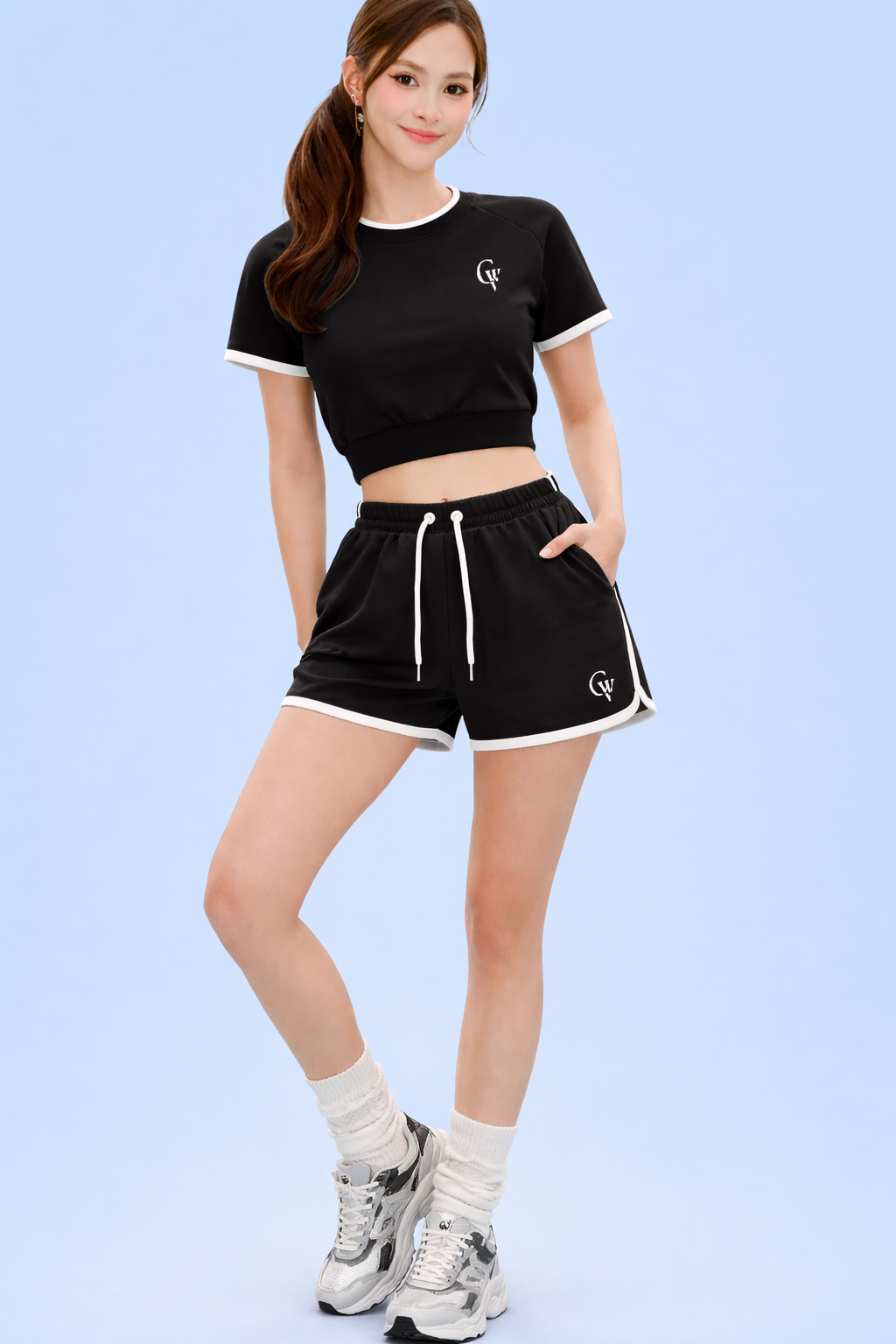 Covia Croptop -  Bộ Croptop Thể Thao Nữ